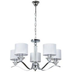 Подвесная люстра Arte Lamp ALHENA A4091LM-5CC Подвесная люстра Arte Lamp ALHENA A4091LM-5CC