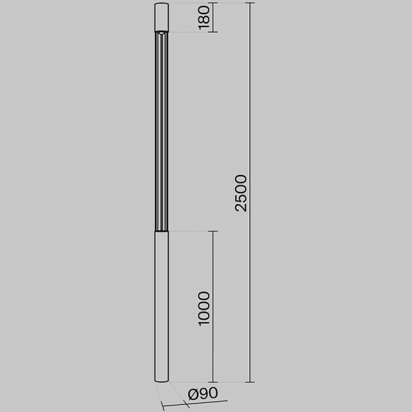 Садово-парковый светильник Outdoor O427FL-L30GF3K Садово-парковый светильник Outdoor O427FL-L30GF3K