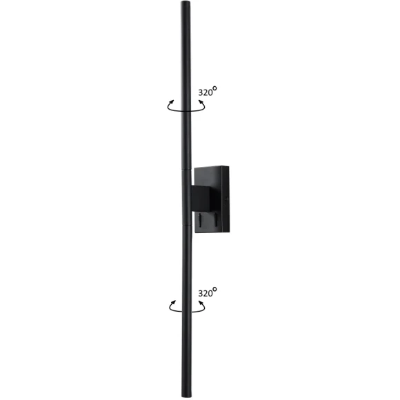 Бра Crystal Lux LARGO AP12W BLACK