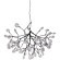 Светильник подвесной Crystal Lux EVITA SP63 BLACK/TRANSPARENT