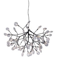 Светильник подвесной Crystal Lux EVITA SP63 BLACK/TRANSPARENT