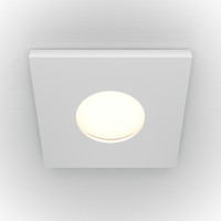 Встраиваемый светильник Maytoni DL083-01-GU10-SQ-W Stark IP65 под лампу 1xGU10 50W