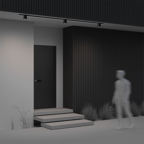 Уличный трековый светильник Outdoor O-TR01-3-S-16WB3K Уличный трековый светильник Outdoor O-TR01-3-S-16WB3K