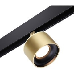 358981 Трековый светодиодный светильник с переключением цветности Novotech Flum CRI90+ 3000;4000;6000К 1100Лм 120° 12W вниз + 3W вверх