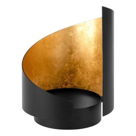 422656 AMBONDRONA Подсвечник напольный металл золотой черный D150 H200 422656 AMBONDRONA Подсвечник напольный металл золотой черный D150 H200