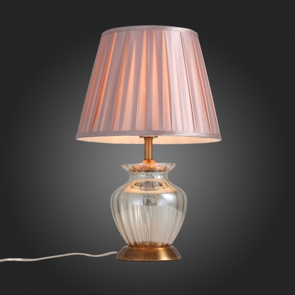 SL967.304.01 Прикроватная лампа ST-Luce Медный/Кофейный E27 1*60W (из 2-х коробок)