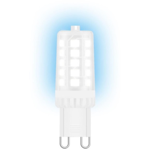 107009205 Лампа Gauss G9 AC185-265V 3,5W 460lm 4100K керамика LED 1/10/200