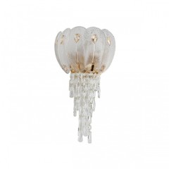 5048/4W HALL ODL24 519 золото/прозрачный/янтарный/металл/хрусталь/стекло Бра G9 4*40W PAROTI 5048/4W HALL ODL24 519 золото/прозрачный/янтарный/металл/хрусталь/стекло Бра G9 4*40W PAROTI