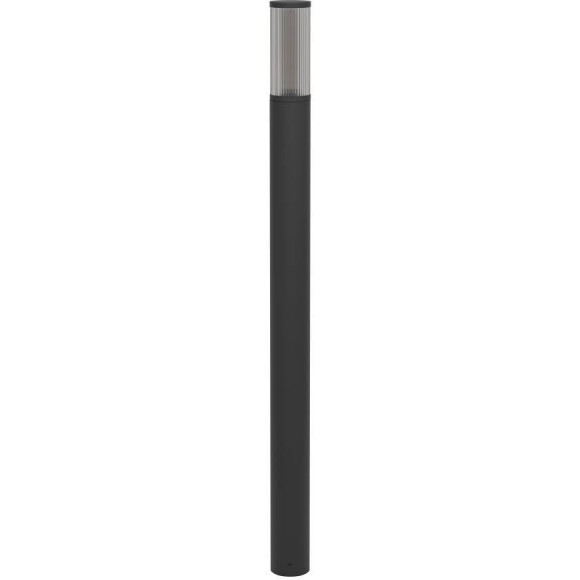 901035 Уличный напольный светильник SALLE, 1X15W (E27), IP54, H1100, алюминий, пластик, чёрный/пластик, полупрозрачный