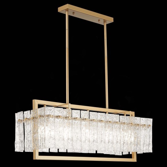 SL1632.203.05 ST Luce MIRA Подвесная люстра, E14,5х60W, шампань/прозрачный