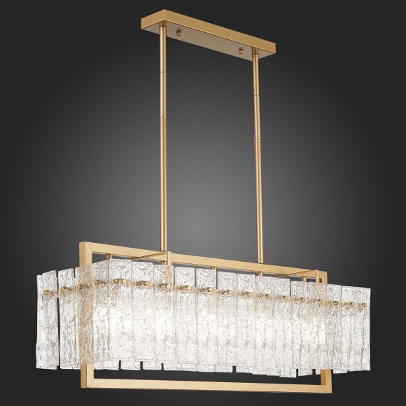 SL1632.203.05 ST Luce MIRA Подвесная люстра, E14,5х60W, шампань/прозрачный