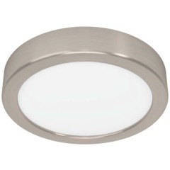 900583 Накладной светильник диммируемый FUEVA 5, 11W (LED), 3000K, ?160, сталь, матовый никель / пластик, белый 900583 Накладной светильник диммируемый FUEVA 5, 11W (LED), 3000K, ?160, сталь, матовый никель / пластик, белый