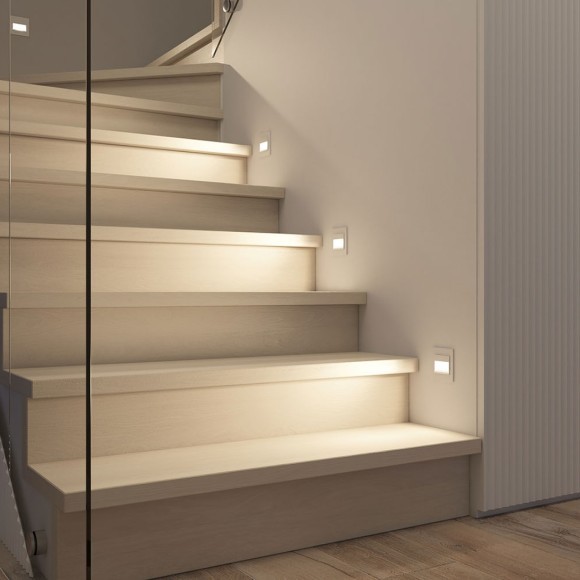 DK3050-WH Светильник встраиваемый в стену, IP 20, LED 3000, 1 Вт, белый, пластик DK3050-WH Светильник встраиваемый в стену, IP 20, LED 3000, 1 Вт, белый, пластик