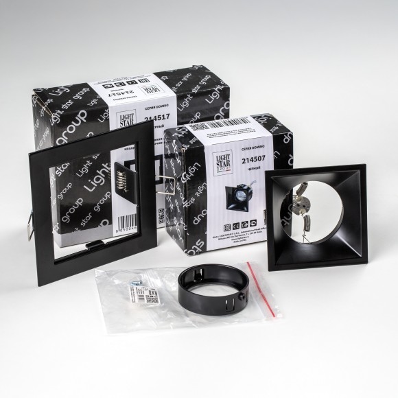 Комплект со светильником Domino Lightstar D51707BMOD Комплект со светильником Domino Lightstar D51707BMOD
