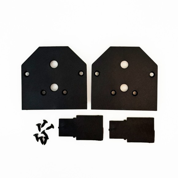 Заглушка для встраиваемого магнитного трека в гарпунный натяжной потолок, в комплекте 2 шт Crystal Lux CLT 0.234 06 BL 1408/106