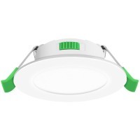 4644-1C, врезной светильник, D86xH30, cutout:D68, LEDx5W, 420LM/460LM/440LM, 3000K/4000K/6500K, IP44, CRI>80, beam angle:120, included