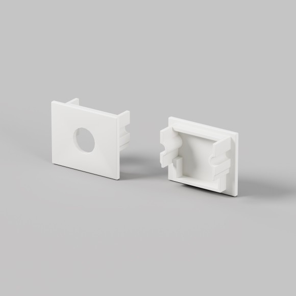 Комплект заглушек (для профиля 26×30) 2 шт., 642053 Комплект заглушек (для профиля 26×30) 2 шт., 642053