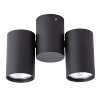 Накладной потолочный светильник Arte Lamp A1511PL-2BK GAVROCHE под лампы 2xGU10 35W