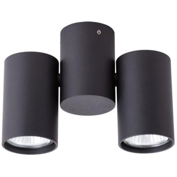 Накладной потолочный светильник Arte Lamp A1511PL-2BK GAVROCHE под лампы 2xGU10 35W
