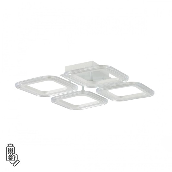 8026/42CL Потолочный светильник Lumion LEDIO с ПДУ LED 42W Ra80 Lm3800 3000-6000К 220V KVADRO 8026/42CL Потолочный светильник Lumion LEDIO с ПДУ LED 42W Ra80 Lm3800 3000-6000К 220V KVADRO