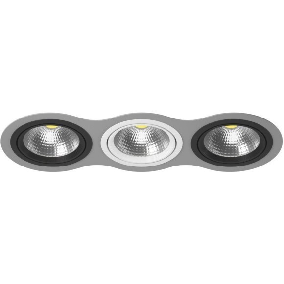 Встраиваемый светильник Lightstar i939070607 Intero 111 под лампы 3xGU10 150W
