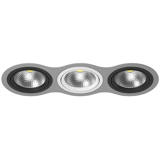 Встраиваемый светильник Lightstar i939070607 Intero 111 под лампы 3xGU10 150W Встраиваемый светильник Lightstar i939070607 Intero 111 под лампы 3xGU10 150W