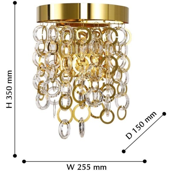 Настенный светильник Leporem 2207-2W