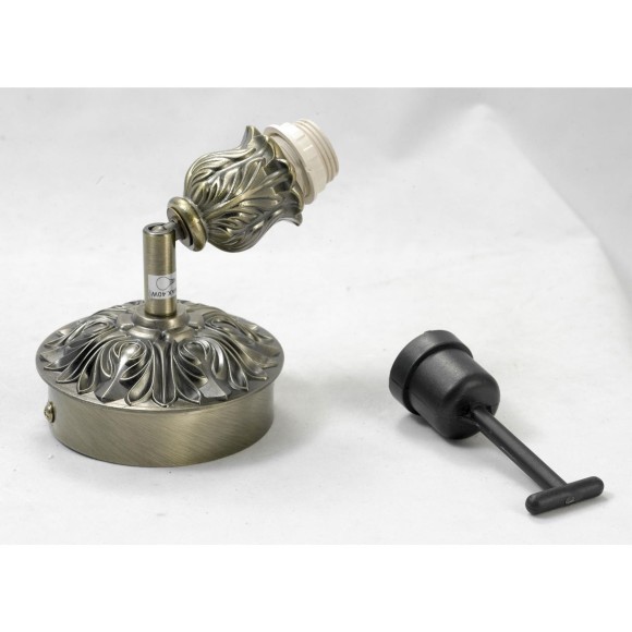 Спот настенный Lussole LSL-7301-01 FURLO IP21 под лампу 1xE14 40W