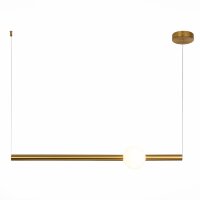 SL1222.223.01 Светильник подвесной ST-Luce Золотистый/Золотистый, Белый LED 1*18W 4000K ANGURRA