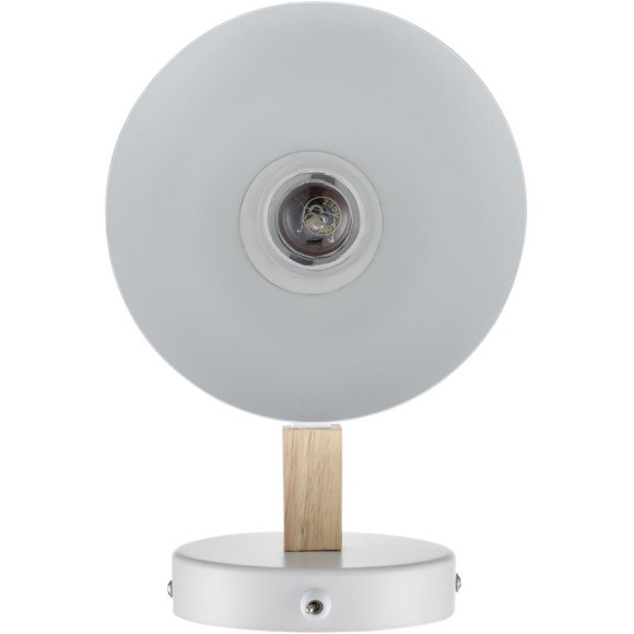 8095/1W MODERNI LN25 белый/белый металл, дерево/металл Бра Е27 1*60W 220V COLANGE