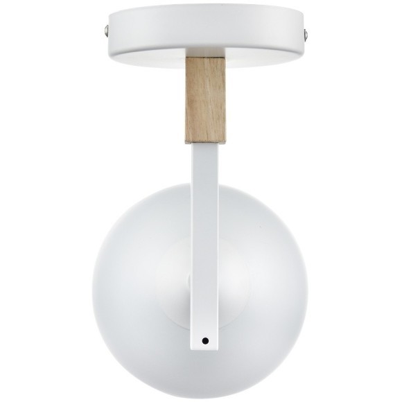 8095/1W MODERNI LN25 белый/белый металл, дерево/металл Бра Е27 1*60W 220V COLANGE