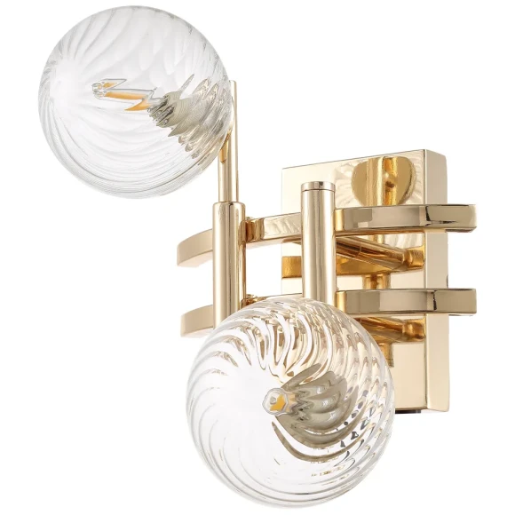 Бра Crystal Lux LUXURY AP2 GOLD