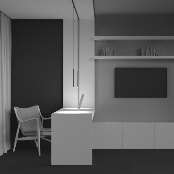 TR191-1-3W3K-M-BBS Ультратонкий трековый магнитный светодиодный светильник Maytoni Levity CRI90+ 3000К 100Лм 36° 3Вт