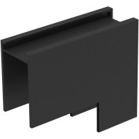 Соединитель угловой с потолка на стену для накладного шинопровода Smart 220V Denkirs TR2108-BK