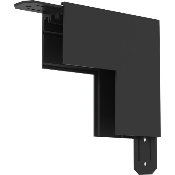 Соединитель угловой с потолка на стену для накладного шинопровода Smart 220V Denkirs TR2108-BK Соединитель угловой с потолка на стену для накладного шинопровода Smart 220V Denkirs TR2108-BK