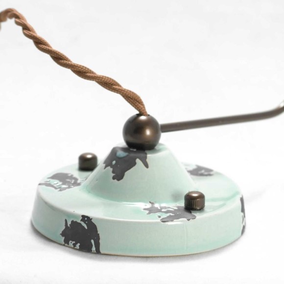 Настенный светильник на гибкой ножке Lussole LSP-8158 VERMILION IP21 под лампу 1xE27 60W