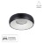 Встраиваемый светильник Arte Lamp A6665PL-1BK HEZE под лампу 1xGU10 50W