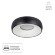Встраиваемый светильник Arte Lamp A6665PL-1BK HEZE под лампу 1xGU10 50W