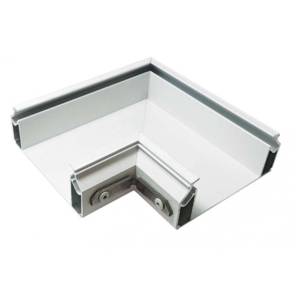 Угловой элемент белый (для профиля-ниши DK5850-WH) Denkirs Flod DK5851-WH