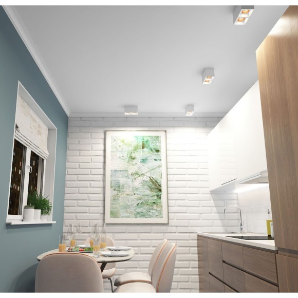 Точечный светильник DK3030 DK3085-WH+BR Точечный светильник DK3030 DK3085-WH+BR