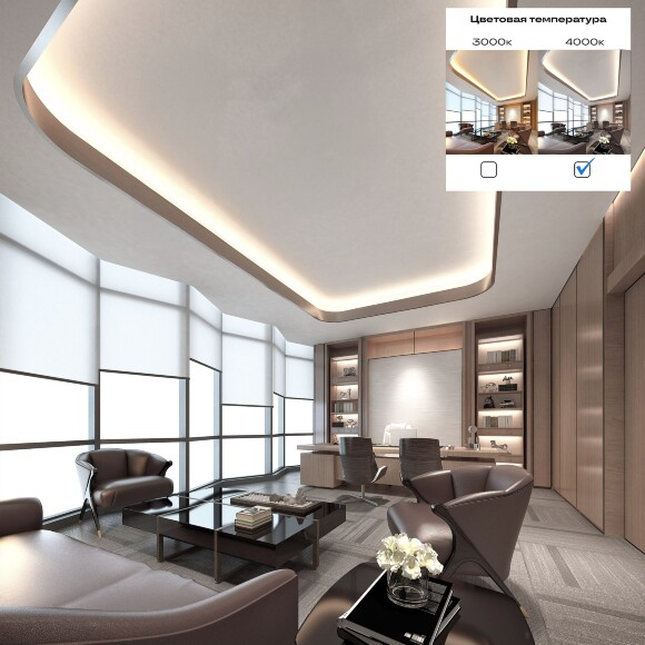 ST018.412.20 Светодиодная лента COB 12Вт/м 4000K 4750Lm Ra>90 IP20 L5000xW10 24В Светодиодные ленты