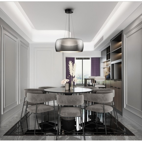 Люстра подвесная Maytoni MOD073PL-L16B3K Solen светодиодная LED 13W