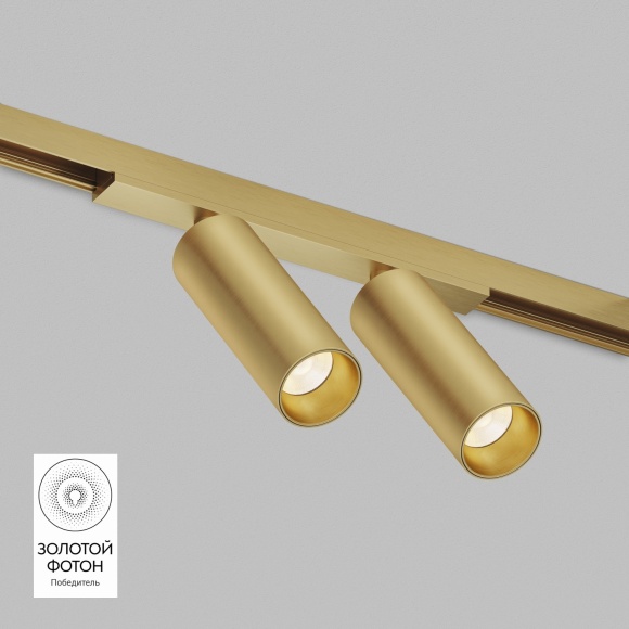 DK5742-SB Трековый магнитный светодиодный светильник Denkirs Shine 48V CRI90+ 3000К 1100Лм 36° 16Вт