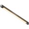 Maytoni EXILITY X TR240-2-6W3K-B Трековый линейный светодиодный черный магнитный светильник длиной 33см, с DIP переключателем группы включения на корпусе, LED 6Вт 3000K 300Лм CRI90 120° IP20 48В