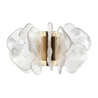 5089/25WL L-VISION ODL25 559 под латунь/прозрачный/акрил Бра LED 25W 3500K 1643Лм SIAMA