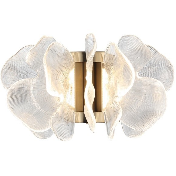 5089/25WL L-VISION ODL25 559 под латунь/прозрачный/акрил Бра LED 25W 3500K 1643Лм SIAMA 5089/25WL L-VISION ODL25 559 под латунь/прозрачный/акрил Бра LED 25W 3500K 1643Лм SIAMA