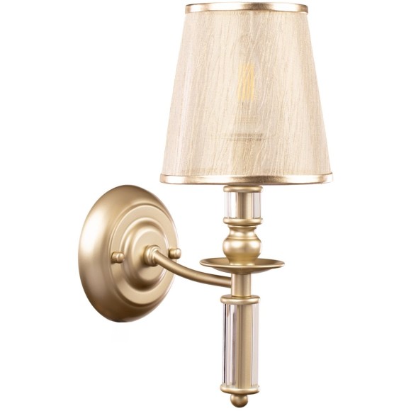 Бра Freya FR2539WL-01G Ksenia под лампу 1xE14 40W