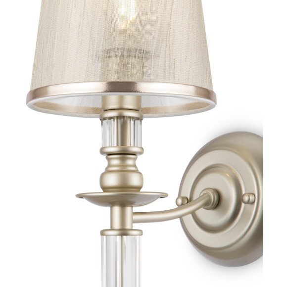 Бра Freya FR2539WL-01G Ksenia под лампу 1xE14 40W