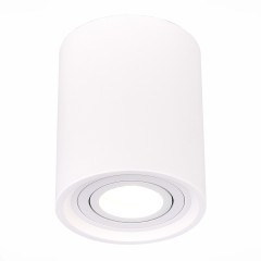 ST156.502.01 Светильник потолочный Белый GU10 1*50W IP20 D100xH120 180-240V Без ламп Накладные светильники ST156.502.01 Светильник потолочный Белый GU10 1*50W IP20 D100xH120 180-240V Без ламп Накладные светильники