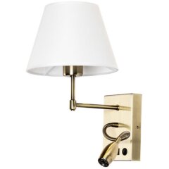 Бра Arte Lamp A2581AP-2AB ELBA под лампу 1xE27 60W Бра Arte Lamp A2581AP-2AB ELBA под лампу 1xE27 60W